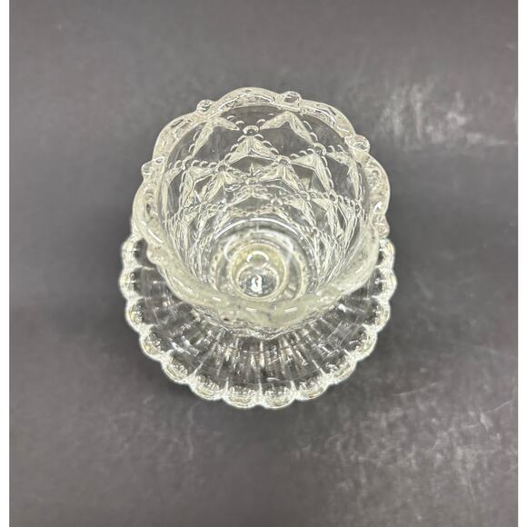 PartyLite Crystal Candle Holder Pair, Retired VTG Votive, Tealight or Tapers. - Picture 5 of 7